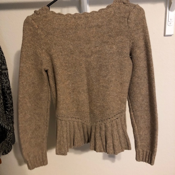 Anthro Sleeping on Snow Wool Cardigan - Picture 3 of 4